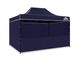 Gazebo C Silver coated roof 3x4.5M Navy