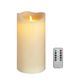 Very Large 10cm Diameter 20cm Height Real Wax LED Candle with Dancing Flame