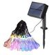 5m 40 LED Raindrop Waterproof Solar String Lights - Multiple Colour