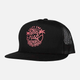 Salty Crew Go Fish Trucker Hat - Black