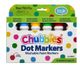 Chubbies Washable Dot Paint Markers (6)