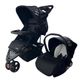 SALE! 3 Wheel Adventure Stroller and Capsule Combo + Food Tray + Parents Tray
