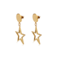 Gold Starfall Earrings