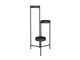 3 Tier Metal Plant Stand-Black