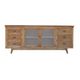 Reclaimed Oak Sideboard with Glass Doors