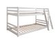 Polli Bunk Bed White with 10cm Mattress Combo