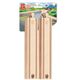 Hape Long Straight Train Tracks (4pc)