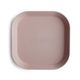 Mushie - Square Dinnerware Set of 2