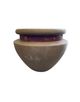 La Terre Small Round Planter Fossil