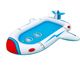 3-in-1 Air Plane Inflatable Splash Pad Sprinkler Pool