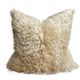 Natural Fluffy Wool Cushion Cover