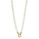 Gold Pearl Necklace 49cm