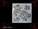 Rose Bush vintage furniture & Wall  paint stencil 200mm x 200mm