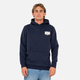 Rusty Advocate Super Fleece Hoodie - Navy Blue