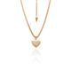 Silk & Steel Bisous Necklace / Gold