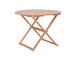 Teak wood Round Folding Table 1M