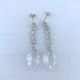 925 Sterling Silver Crystal Earrings  