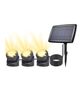 3 in 1 Solar Spot Light Under Water Garden Pond Lights - Warm White