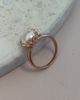 Rose Champagne Bubbles Ring - S