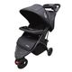 The Jogger - Agile 3-Wheel Compact Stroller + Food Tray + Parents Tray