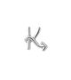 Letter K Single Stud