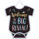 Gender Reveal Welcome Sign