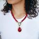 Ruby Opera Necklace 49cm