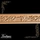 Vino Grape & leaf carved wood moulding trim 60mm