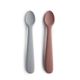 Mushie - Silicone Baby Feeding Spoons