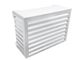 2mm Thickness Aluminium Heat Pump Cover- White