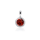 Ruby Orbit Pendant - Medium