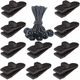 20PCS Tarp Clips Camping Tent Clamps