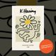 'Dancing Flower' Keith Haring art poster (Perfectly Imperfect) FR-L