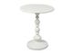 Vintage Iron Side Table- White