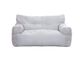 Two-Seater Bean Bag Chair-Light Grey