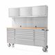 72 Inch 18 Drawers Stainless Steel Tool Chest