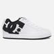 DC Court Graffik - White Black/ Black