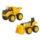 John Deere - 15cm Sandbox Kids Dump Truck & Tractor Loader