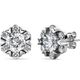 18K White Gold Stud earrings 