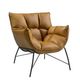 Club Chair - Tan Leather