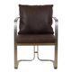 Beaubourg Leather Armchair - Vintage Brown