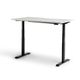 Rise Electric Height Adjustable Desk - Black / White