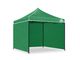 DS Gazebo C Silver coated roof 3x3m Green