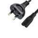 2 Pin Laptop Power Cable 1.2M For Wall To Laptop Adapter