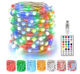 10m USB Point Control Chasing Pattern 16 Colours Seed String Fairy Lights