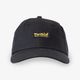 Thrills Union 6 Panel Cap - Black Herringbone