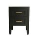 Leonard Island Bedside Table Black