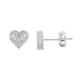 Sterling Silver Heart Earrings